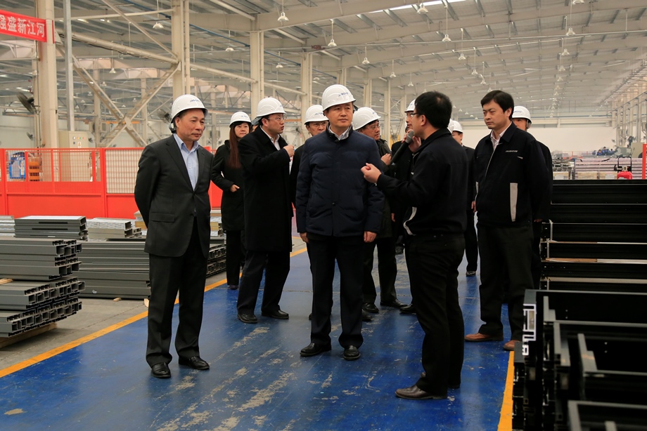 北京市委常委、宣傳部長李偉一行蒞臨江河創(chuàng)建專題調(diào)研